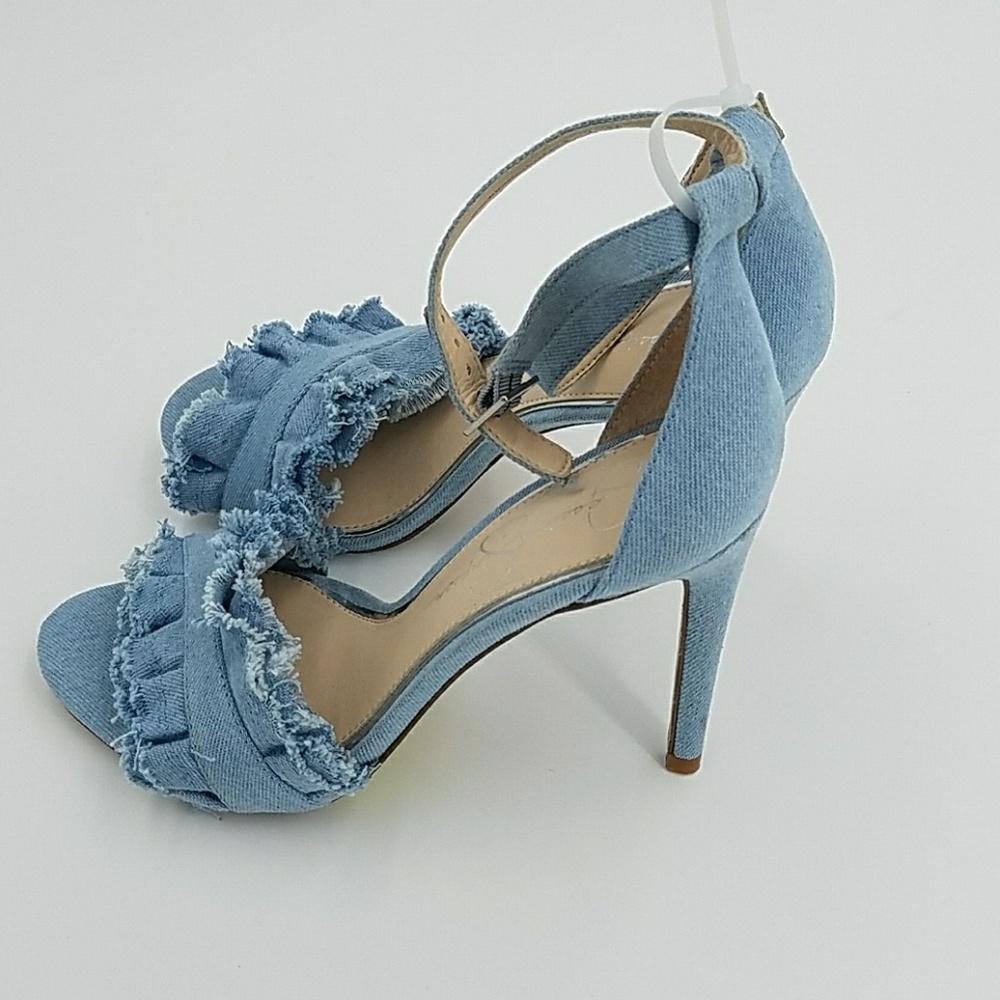 Jessica Simpson Silea Sandals, Vintage Blue - Picture 2 of 5